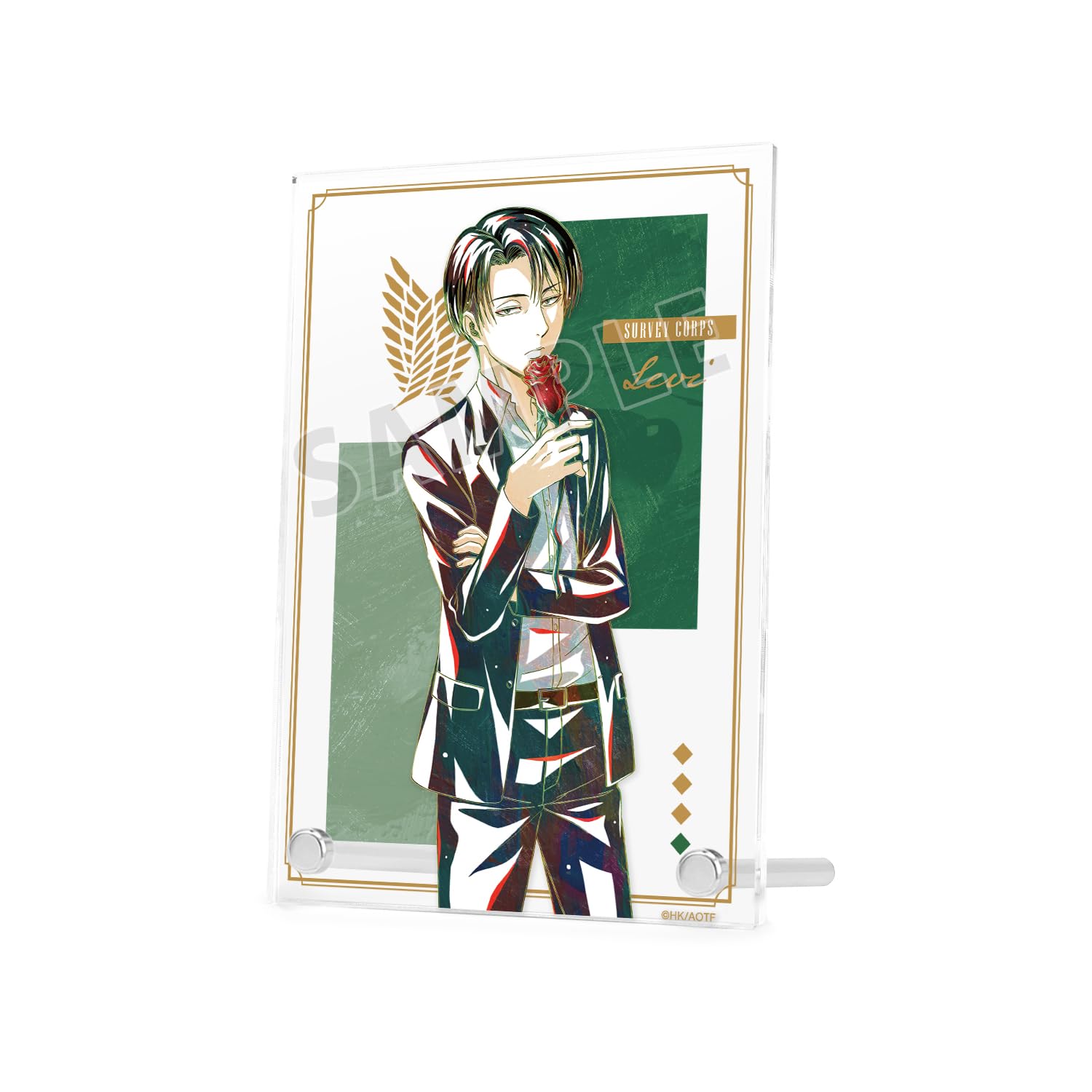 Amazon.co.jp: 進撃の巨人 描き下ろし リヴァイ Flower Shop ver. Ani